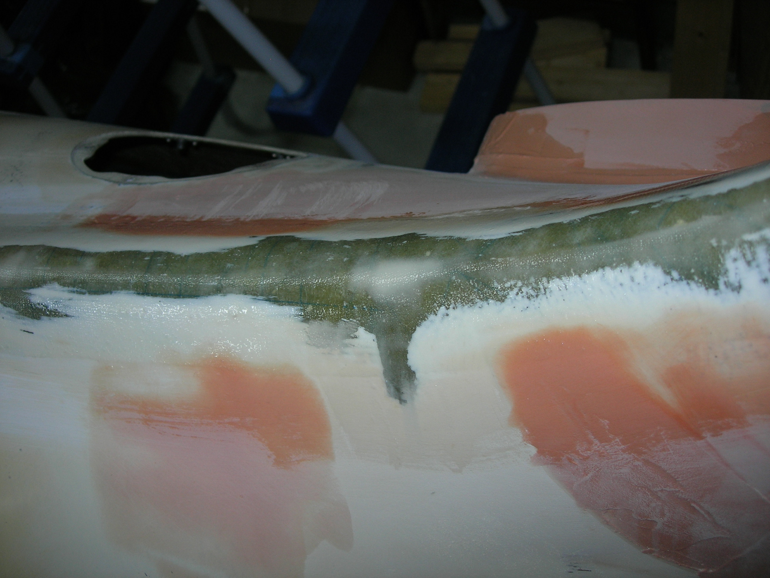 Spine of tail fin repair 1.