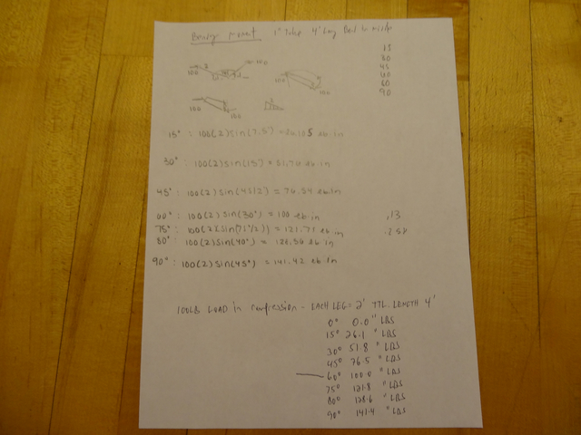 Eric Engineering bending moment of tube with bends