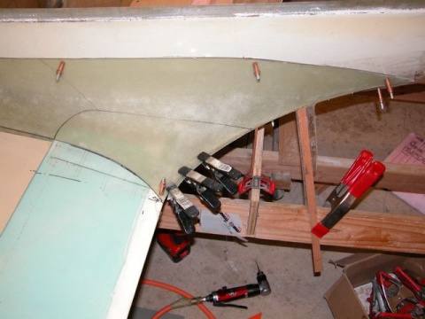 Wing root fairing instructions for fitting Fred 11