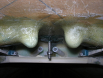 Door hinge rebates 32.