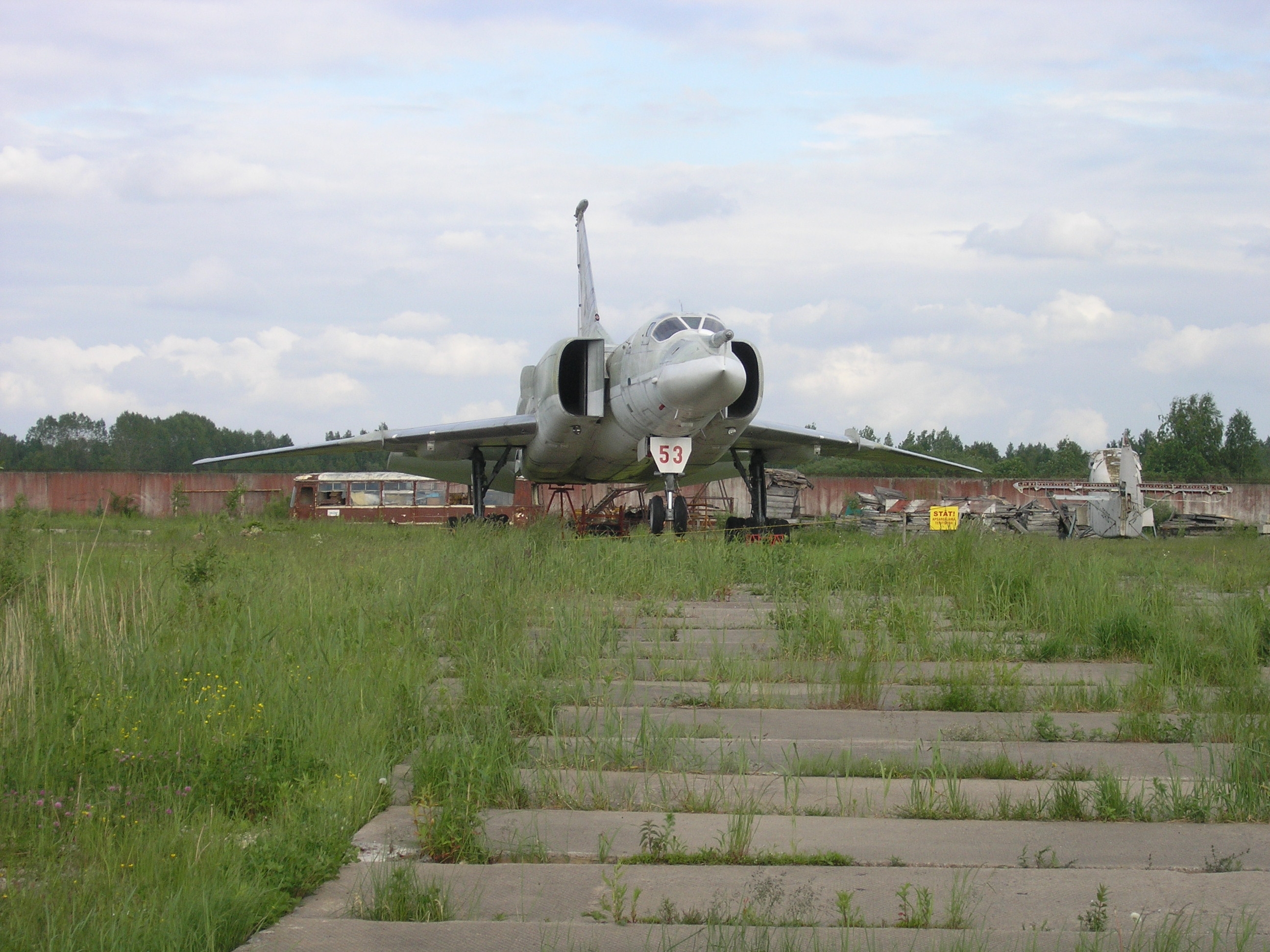 Russian bone yard Riga