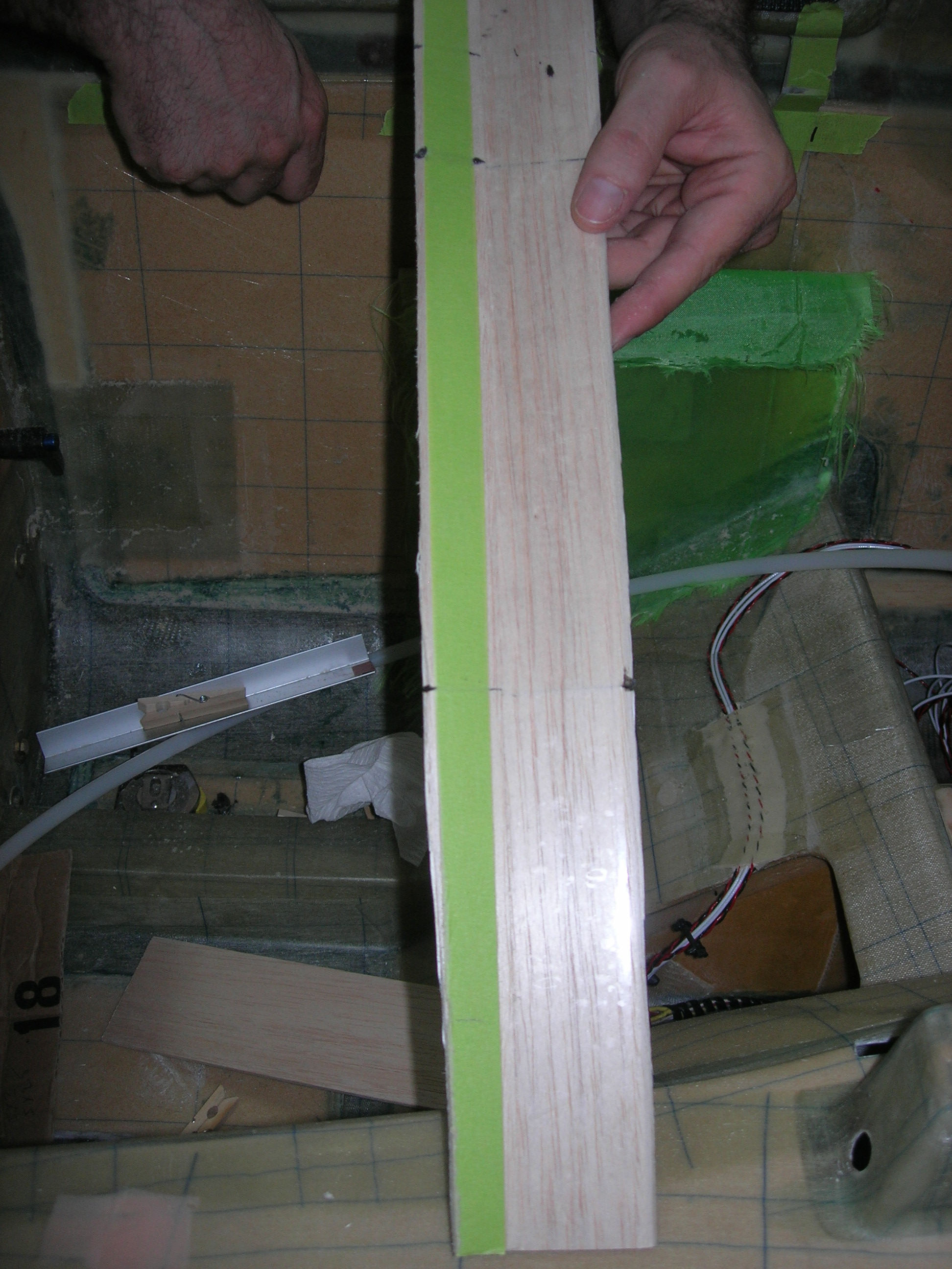 Door sill conduit run 7.