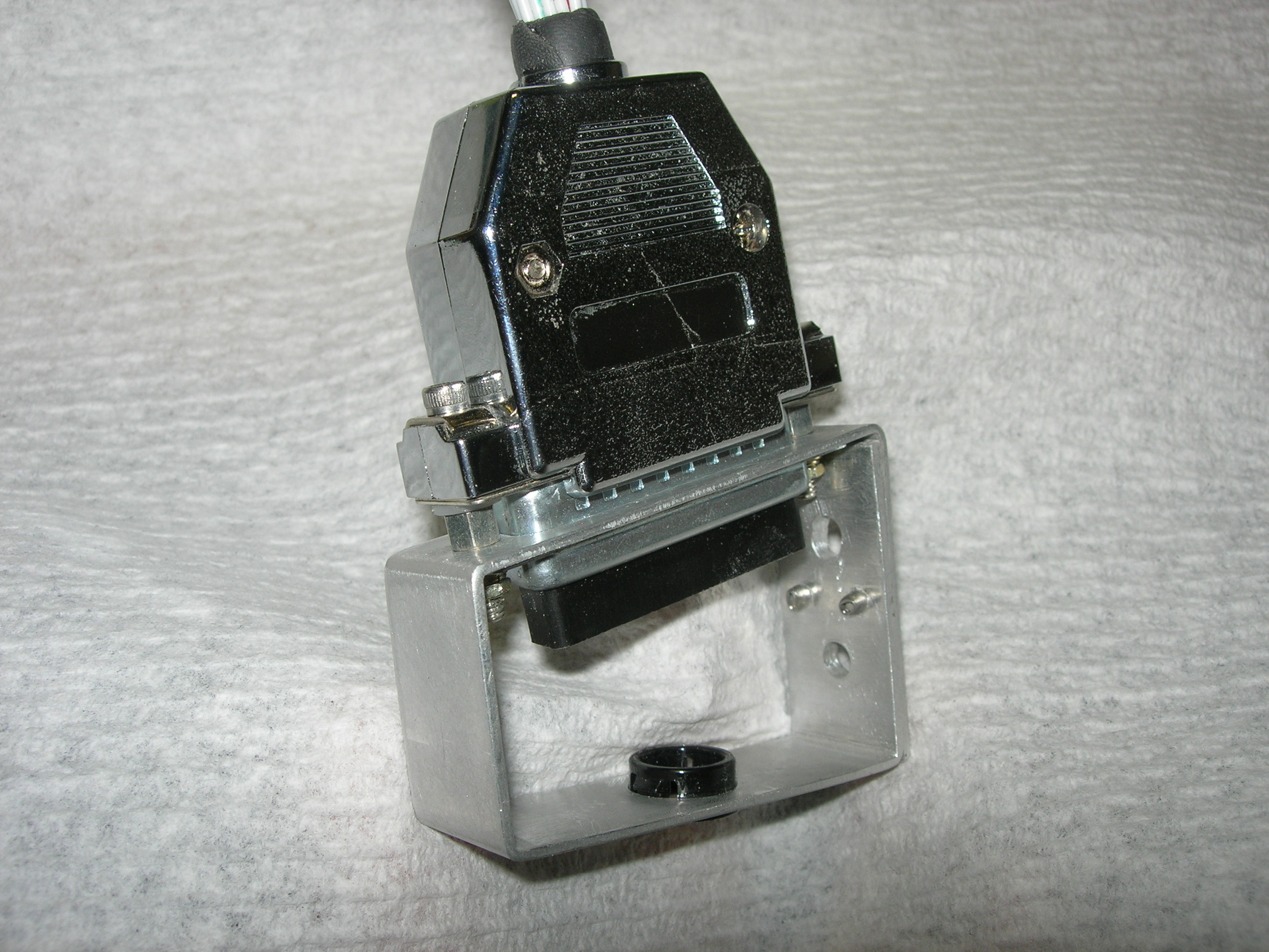 Lower port insert firewall connector 3.