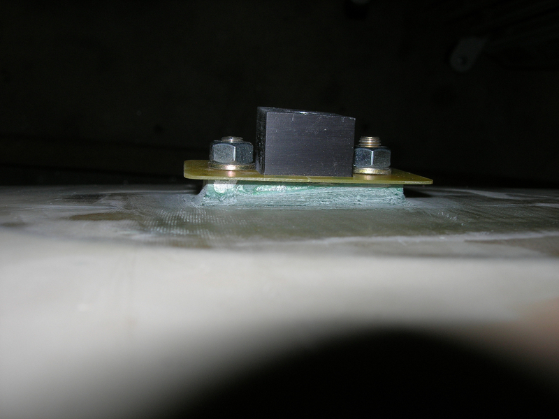 Getting front Starboard lift pin socket stuck 5.