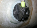 Finishing up Starboard aft lift pin socket 1.
