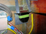 Fuselage wiring/tubing connectors.