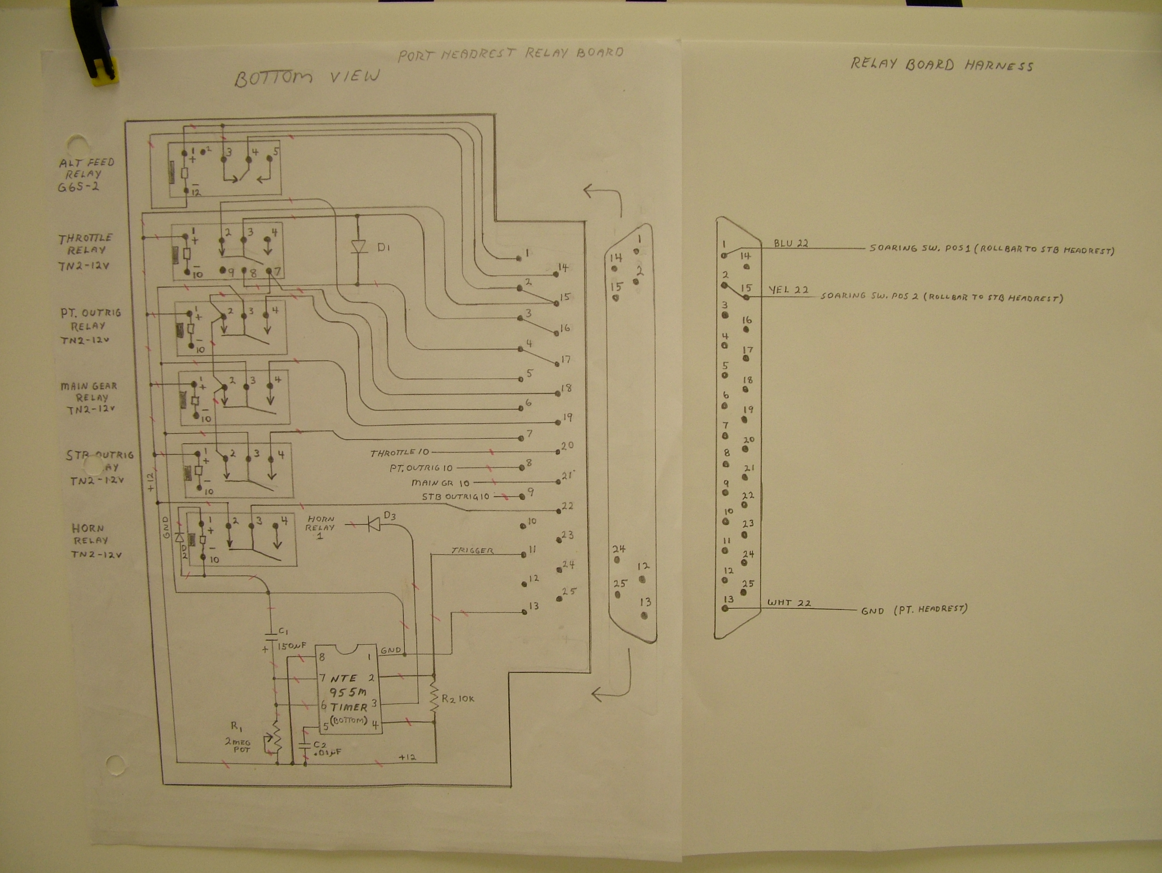 Gear / Door Warning Connector.
