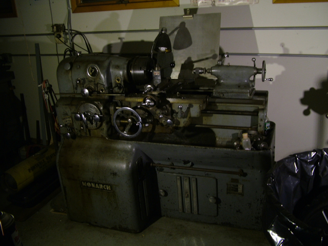 Monarch lathe.